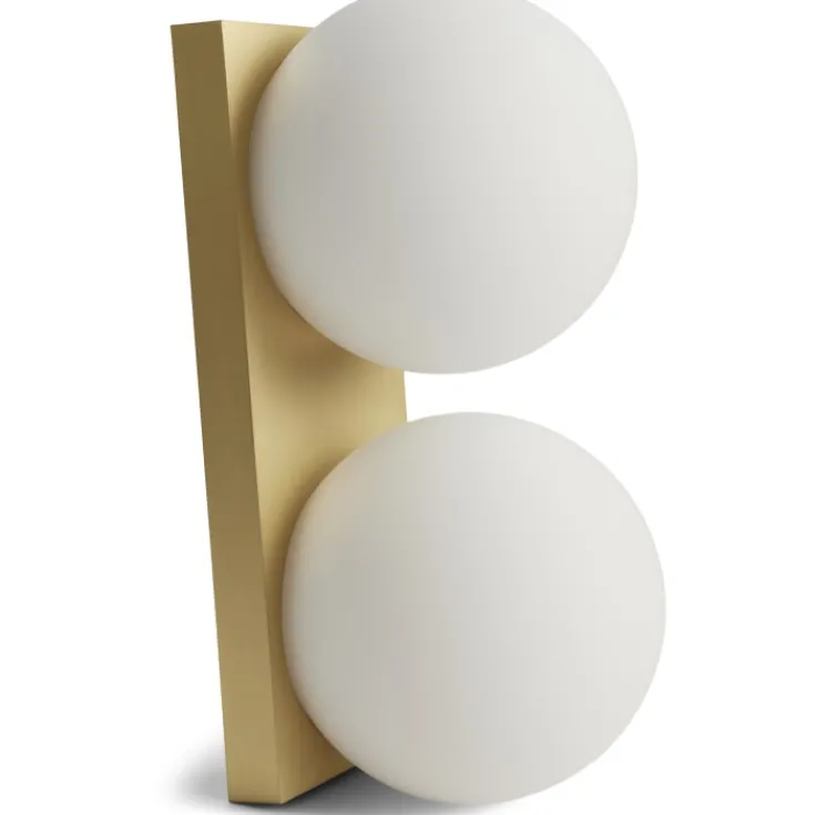 Online Palla Mini væg- og loftlampe, messing, lille model Antidark
