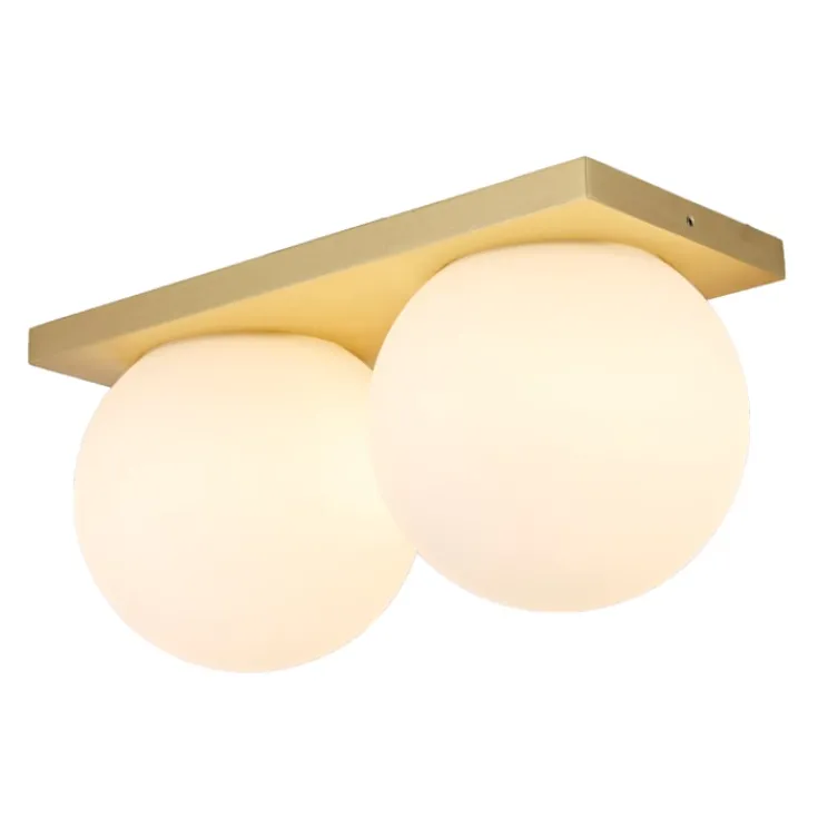 Online Palla Mini væg- og loftlampe, messing, lille model Antidark
