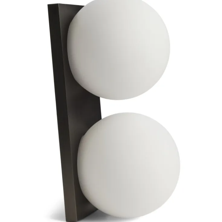 Discount Palla Mini væg- og loftlampe, titanium, lille model Antidark
