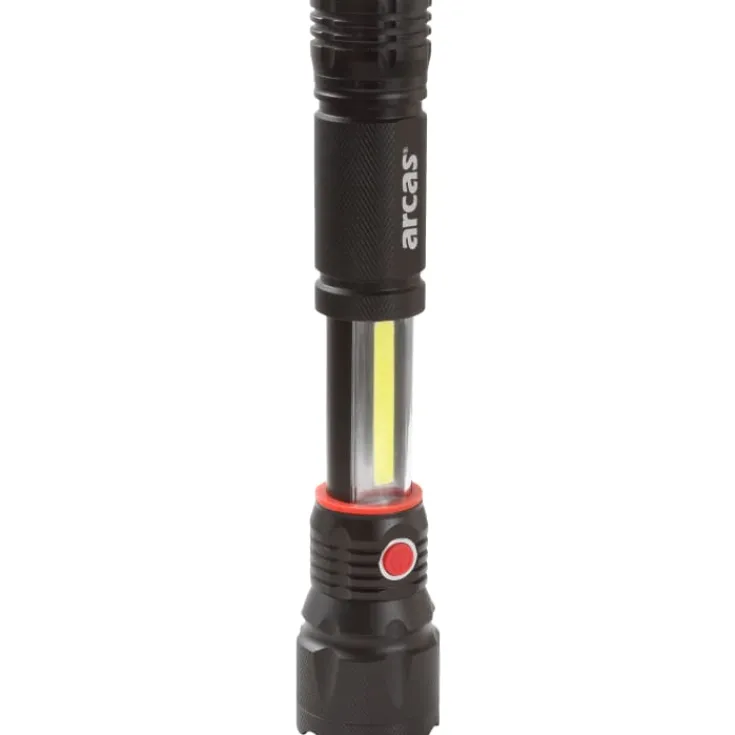 Hot Arcas 3-i-1 LED lommelygte Lommelygter