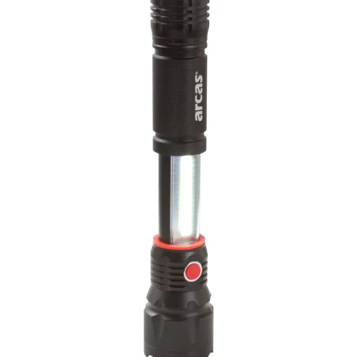 Hot Arcas 3-i-1 LED lommelygte Lommelygter