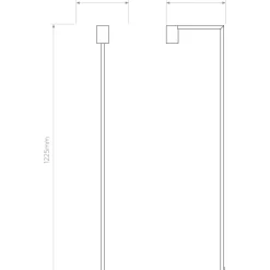 Outlet Astro Ascoli gulvlampe, Gulvlamper