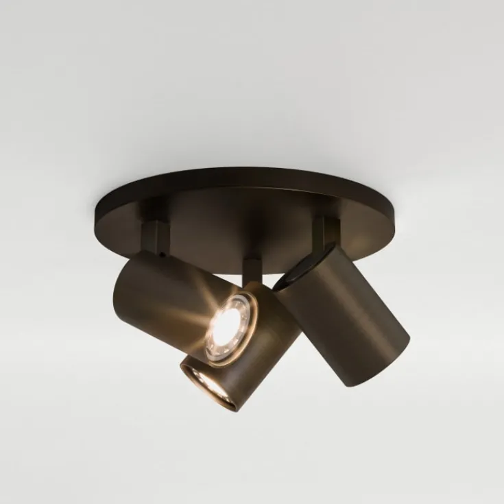 Outlet Astro Ascoli Triple Round spotlampe, 3 spots, Tilbud|Indendørs Belysning