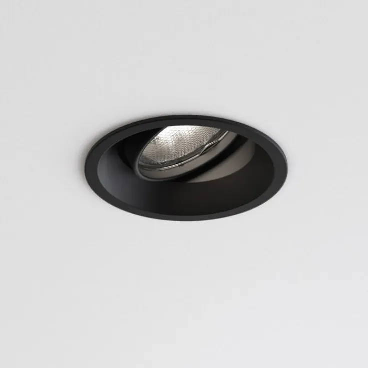 Best Astro Minima Round indbygningsspot, kipbar, GU10, Indbygningsspots