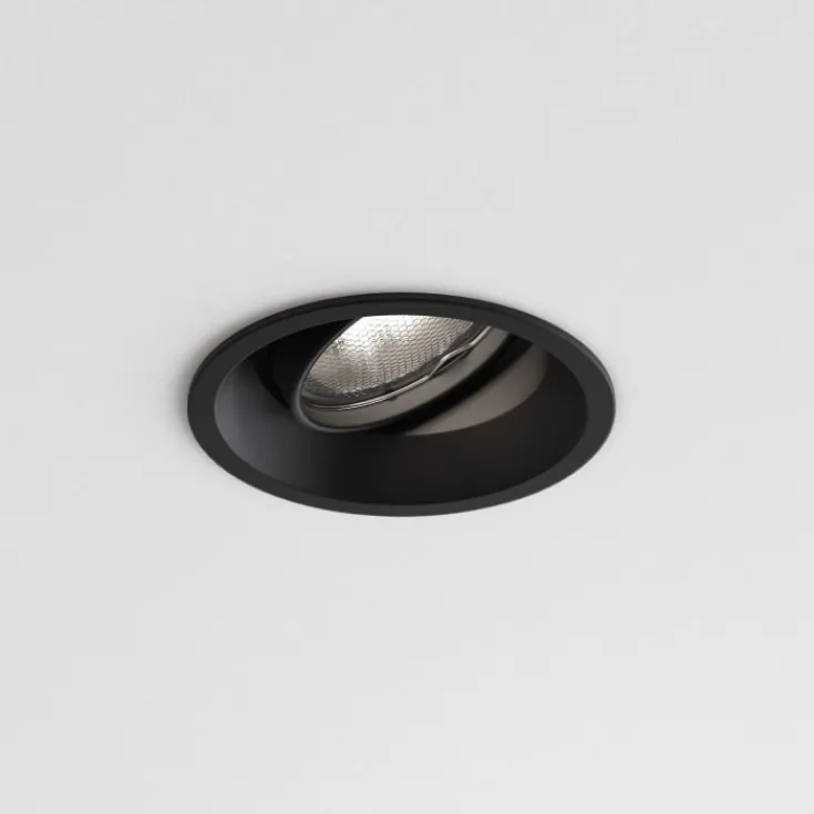 Best Astro Minima Round indbygningsspot, kipbar, GU10, Indbygningsspots