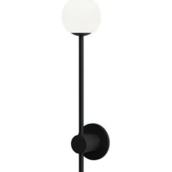 Astro Orb spejllampe, sort Spejllamper