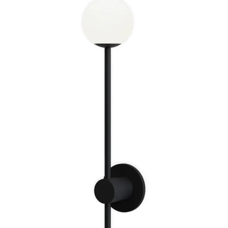 Astro Orb spejllampe, sort Spejllamper