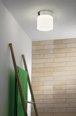 Astro Sabina loftlampe, krom/hvid Loftlamper
