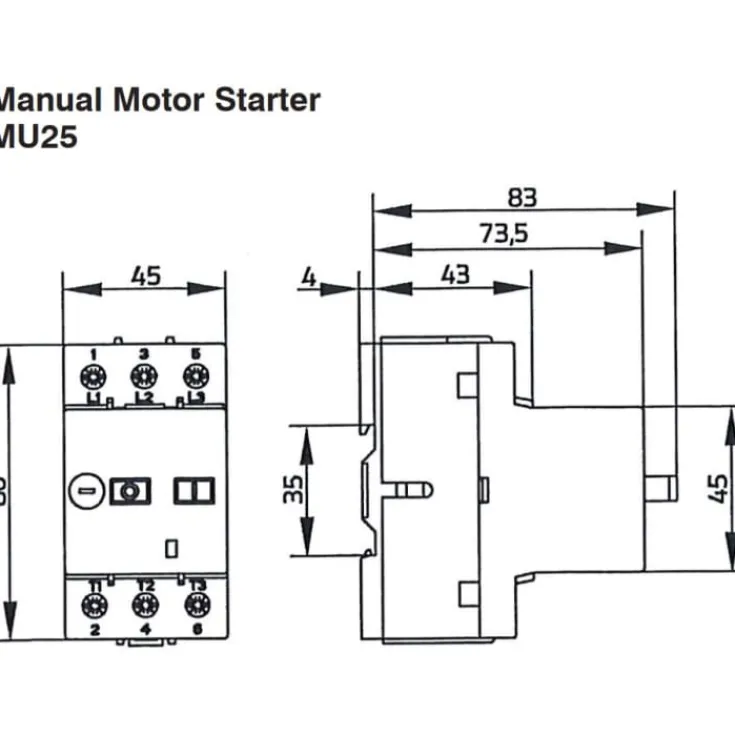 Sale B&J MU25 motorværn, Industrimateriel|Motorværn