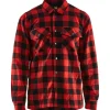 Sale 3225 foret skovmandsskjorte, rød/sort, str. L Trøjer, Hoodies Og Sweatshirts