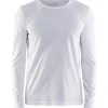 Best 35001 langærmet t-shirt, hvid, str. 2XL T-Shirts & Poloshirts