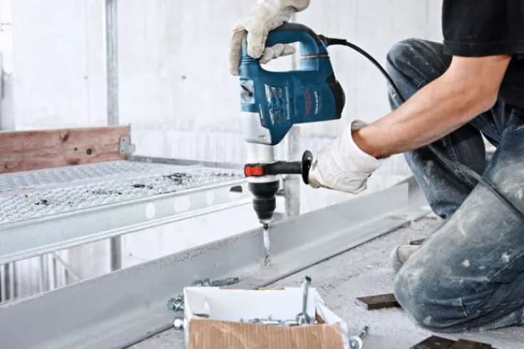 Bosch borehammer til 230V Tilbud|Bore- & Skruemaskiner