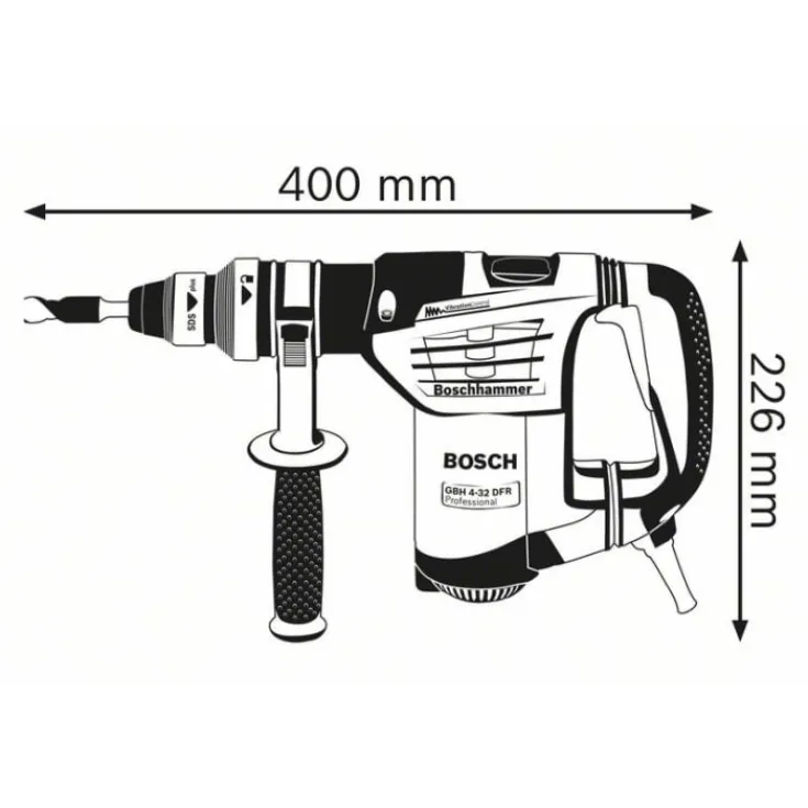 Bosch borehammer til 230V Tilbud|Bore- & Skruemaskiner