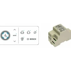 New Styrepanel Vent 2000 D til DIN skinne Varmegenvinding