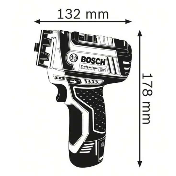 New Bosch 12V bore- & skruemaskine Bore- & Skruemaskiner