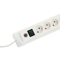 Discount stikdåse med 10 udtag, 3M ledning + afb Stikdåser