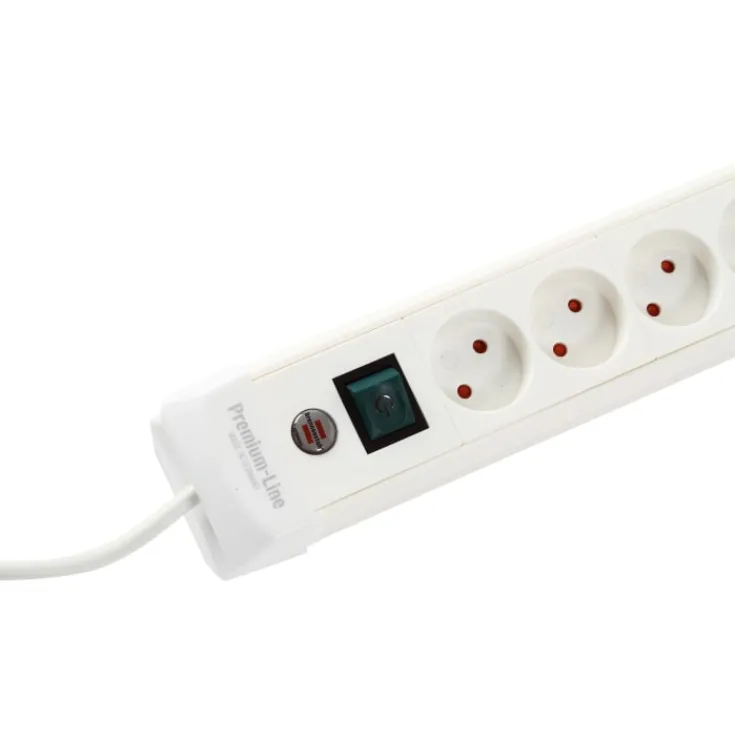 Discount stikdåse med 10 udtag, 3M ledning + afb Stikdåser