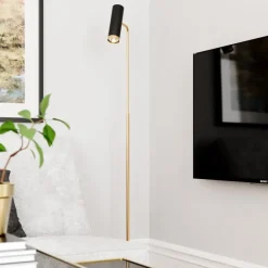 By Rýdens Puls gulvlampe, sort Gulvlamper