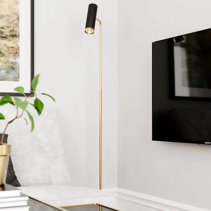 By Rýdens Puls gulvlampe, sort Gulvlamper