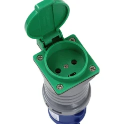 Best CEE 3pol han/DK stikdåse Industrimateriel|Cee Adaptere & Forgrenere