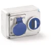 Discount CEE stikkontakt med interlock 230V, 16A/3P Industrimateriel|Cee Vægudtag