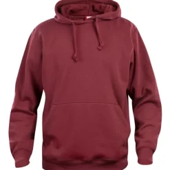 Discount Baic hoodie, bordeaux, tr. Trøjer, Hoodies Og Sweatshirts