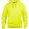 Online Basic hoodie, hi-vis gul, str. 2XL Trøjer, Hoodies Og Sweatshirts