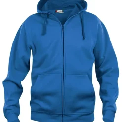 Discount Basic hoodie med lynlås, kongeblå, str. 2XL Trøjer, Hoodies Og Sweatshirts