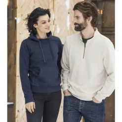 Outlet Baic hoodie, mørk marineblå, tr. Trøjer, Hoodies Og Sweatshirts