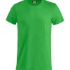 Basic t-shirt, æblegrøn, str. 2XL T-Shirts & Poloshirts