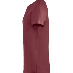 Basic t-shirt, bordeaux, str. T-Shirts & Poloshirts