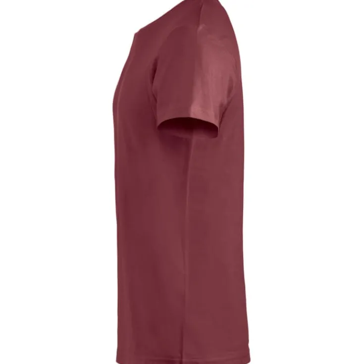 Basic t-shirt, bordeaux, str. T-Shirts & Poloshirts