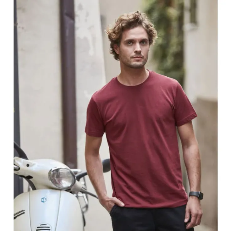 Basic t-shirt, bordeaux, str. T-Shirts & Poloshirts