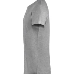 Outlet Basic t-shirt, gråmeleret, str. T-Shirts & Poloshirts