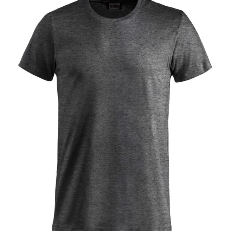 Best Basic t-shirt, koksgrå meleret, str. T-Shirts & Poloshirts