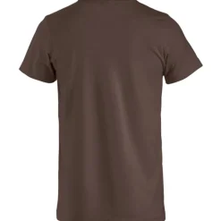 Sale Basic t-shirt, mørkebrun, str. T-Shirts & Poloshirts