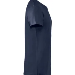 Basic t-shirt, mørk marineblå, str. XS T-Shirts & Poloshirts