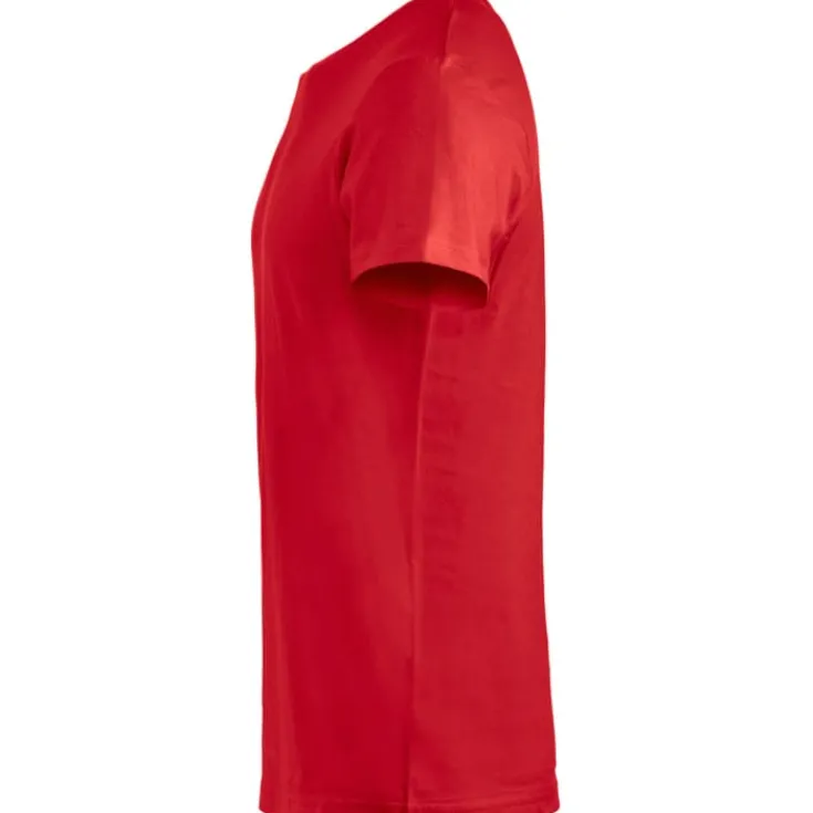 Discount Basic t-shirt, rød, str. T-Shirts & Poloshirts