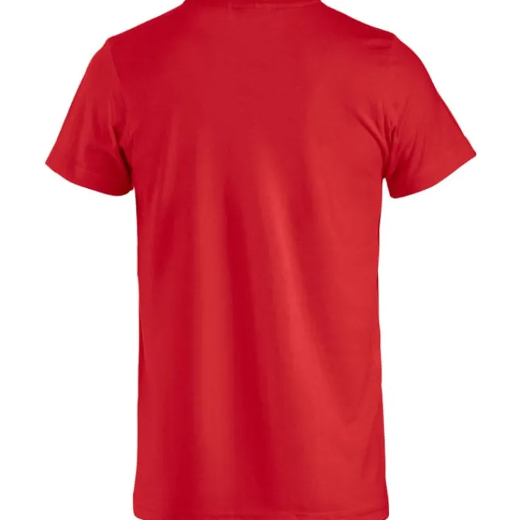 Discount Basic t-shirt, rød, str. T-Shirts & Poloshirts