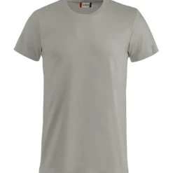 Basic t-shirt, sølvgrå, str. T-Shirts & Poloshirts