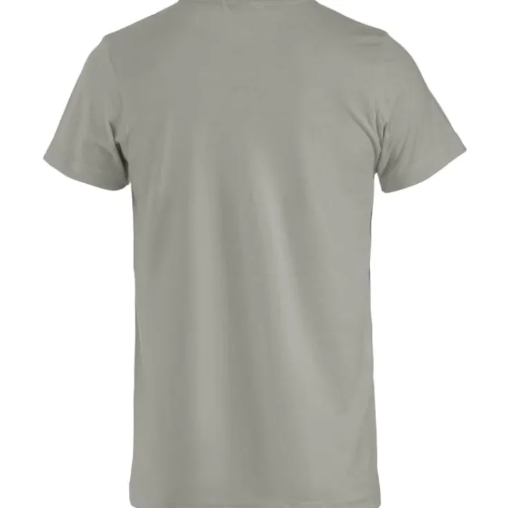 Basic t-shirt, sølvgrå, str. T-Shirts & Poloshirts