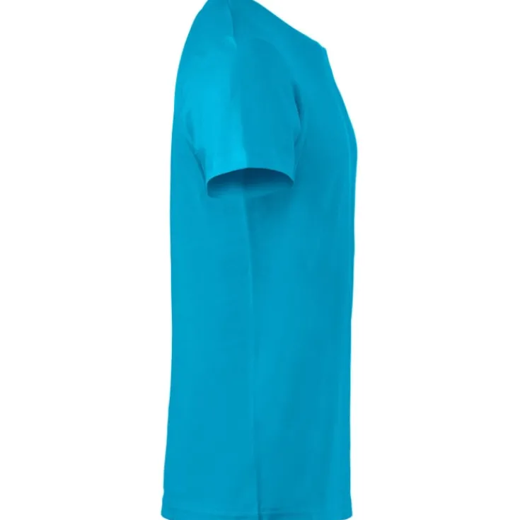 Online Basic t-shirt, turkis, str. T-Shirts & Poloshirts