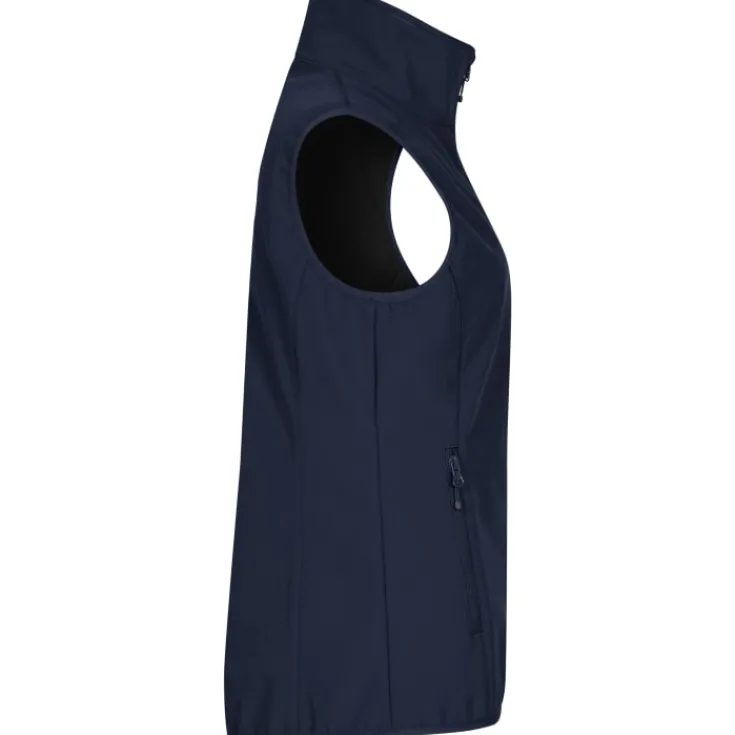 Sale Classic softshell vest dame, mørk marineblå, str. Jakker & Veste