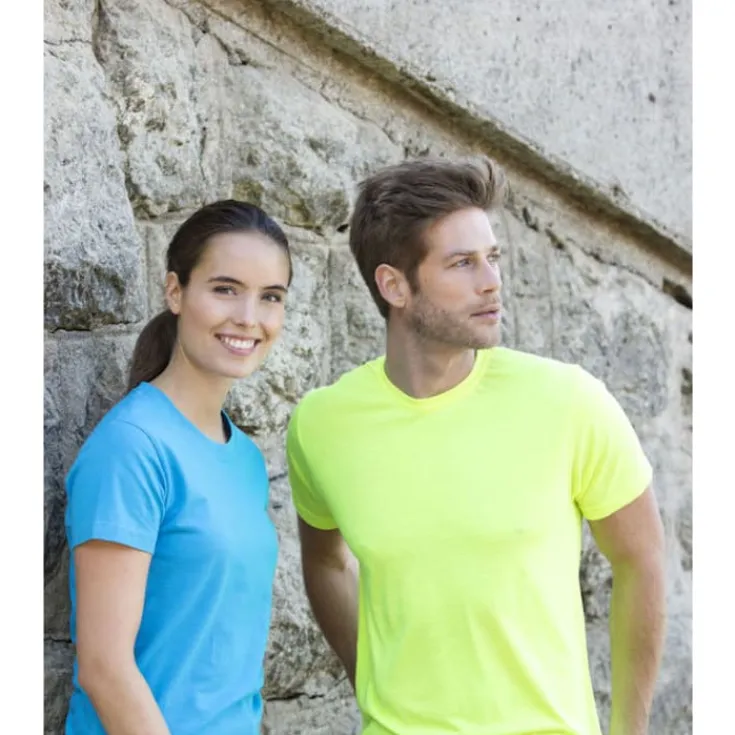 New New Classic t-shirt, refleksgrøn, str. L T-Shirts & Poloshirts