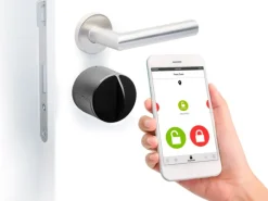 Hot Danalock V3 Smart Lock Euro elektronisk dørlås, bluetooth, sort Alarmsystemer & Tyverisikring