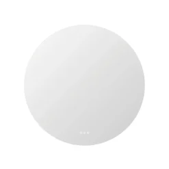 Clearance Corona spejl med lys, dæmpbar, touch, Ø90 cm Spejle Med Lys