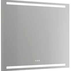 Clearance Level spejl med lys, 100x80 cm Spejle Med Lys