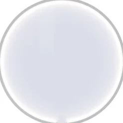 New You Moon spejl med lys, mat hvid, Spejle Med Lys