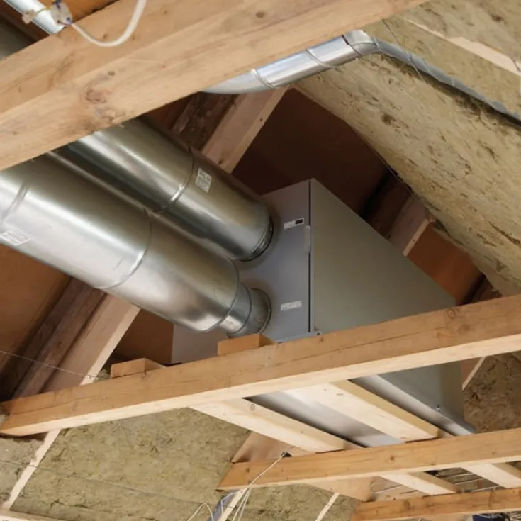 New HCH 5 MK II ventilationsanlæg med varmegenvinding, Ø160 mm Varmegenvinding