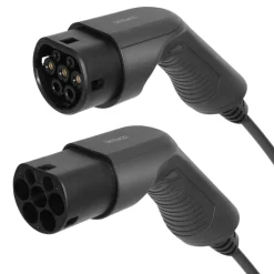 Discount ladekabel, type 2, 1 fase, 16A, 3,6 kW, 5 meter Ladekabler Til Elbiler